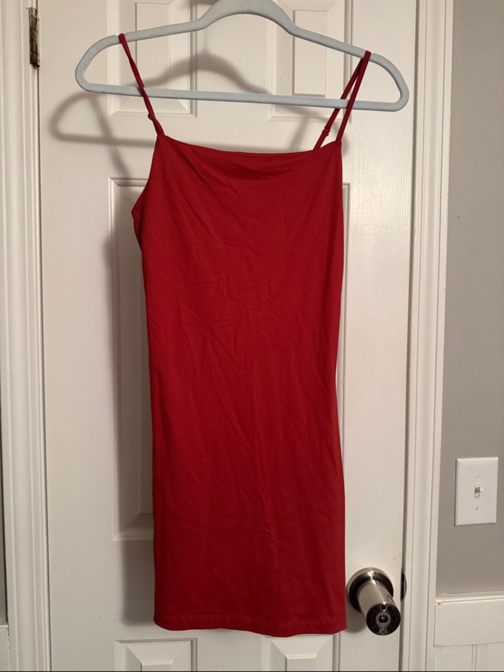 Forever 21 Rust Spaghetti Strap Dress